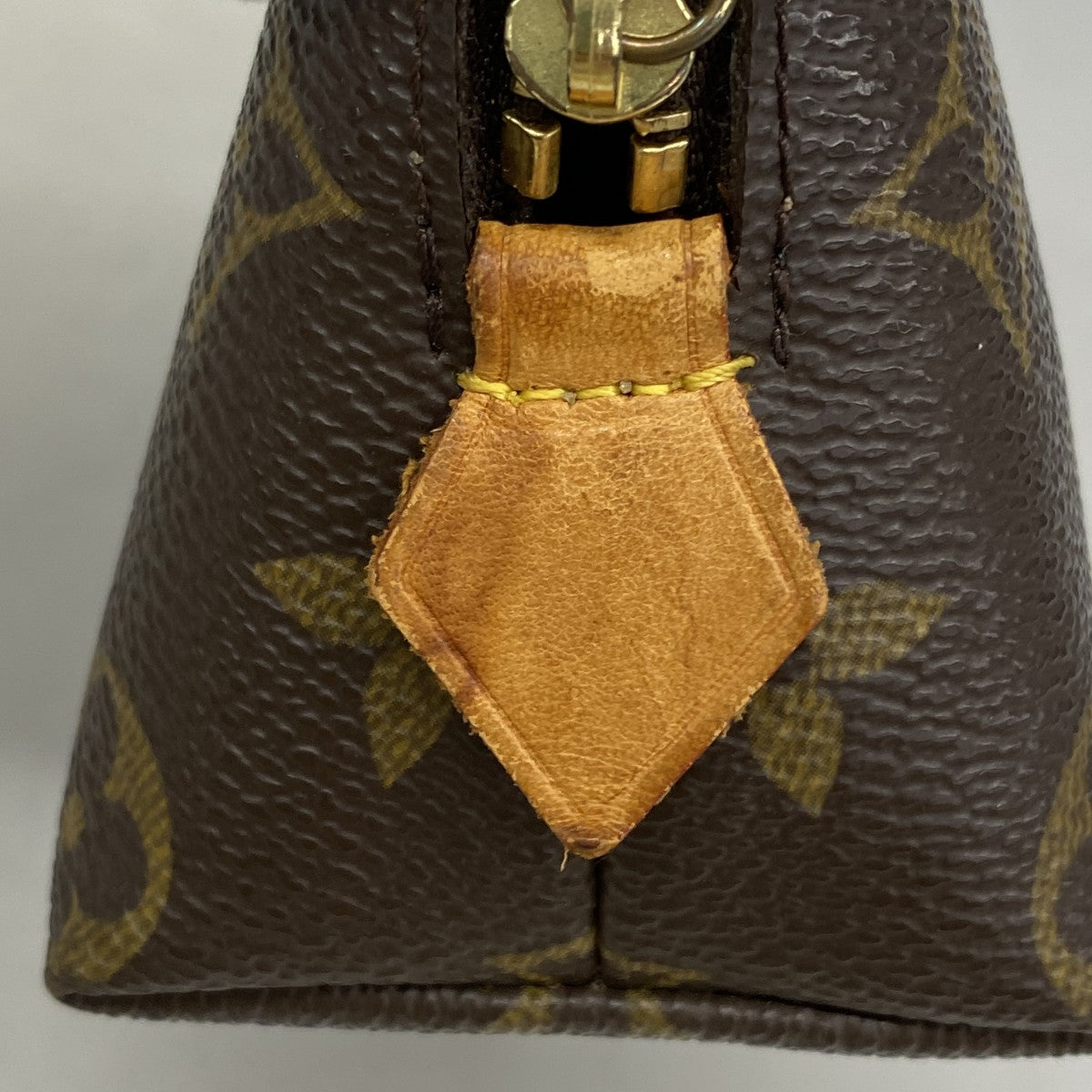 【6gd4905】ルイヴィトン ポーチ モノグラム ポシェットコスメティック M47515 ブラウン【中古】レディース