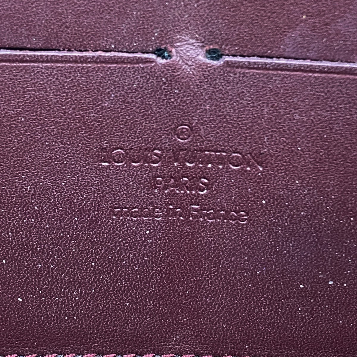 【6gd4906】ルイヴィトン 長財布 ヴェルニ ジッピーウォレット M91536 ルージュフォーヴィスト【中古】レディース