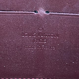 【6gd4906】ルイヴィトン 長財布 ヴェルニ ジッピーウォレット M91536 ルージュフォーヴィスト【中古】レディース