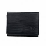 【6gd4910】ルイヴィトン カードケース エピ アンヴェロップカルトドゥヴィジット M62292 ノワール【中古】メンズ