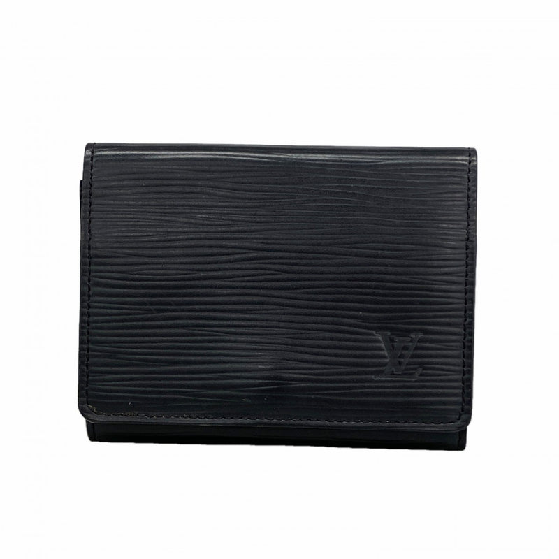 【6gd4910】ルイヴィトン カードケース エピ アンヴェロップカルトドゥヴィジット M62292 ノワール【中古】メンズ