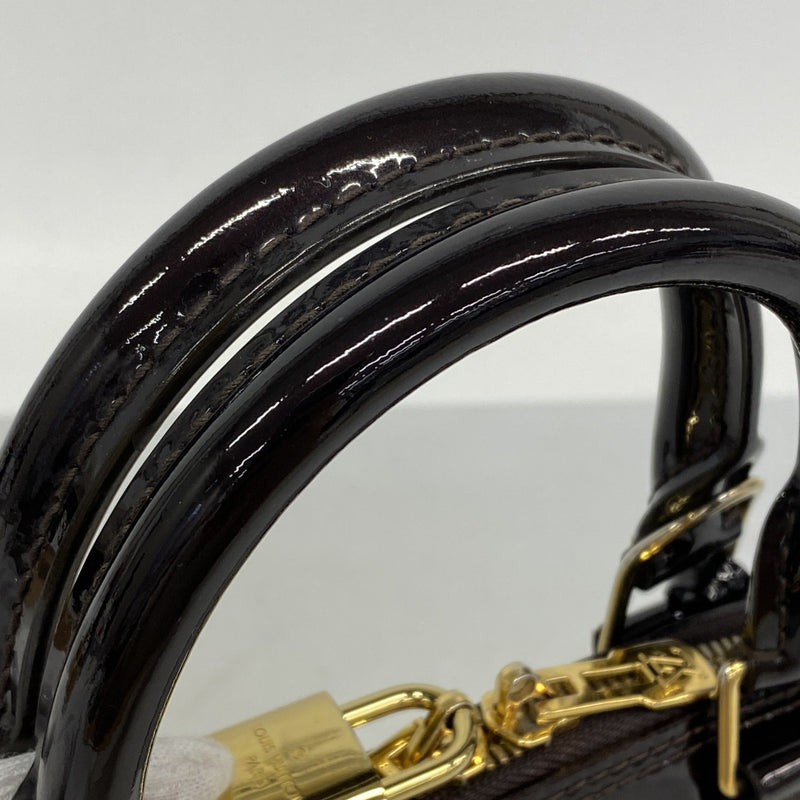 【6gd4914】ルイヴィトン ハンドバッグ ヴェルニ アルマBB M91678 アマラント 2wayバッグ【中古】レディース