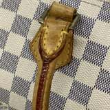 【6gd4915】ルイヴィトン ハンドバッグ ダミエ・アズール スピーディ25 N41371 ホワイト【中古】レディース