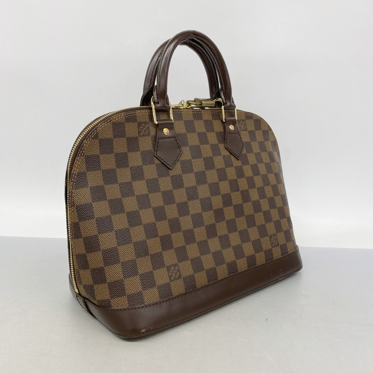 【6gd4916】ルイヴィトン ハンドバッグ ダミエ アルマ N51131 エベヌ【中古】レディース