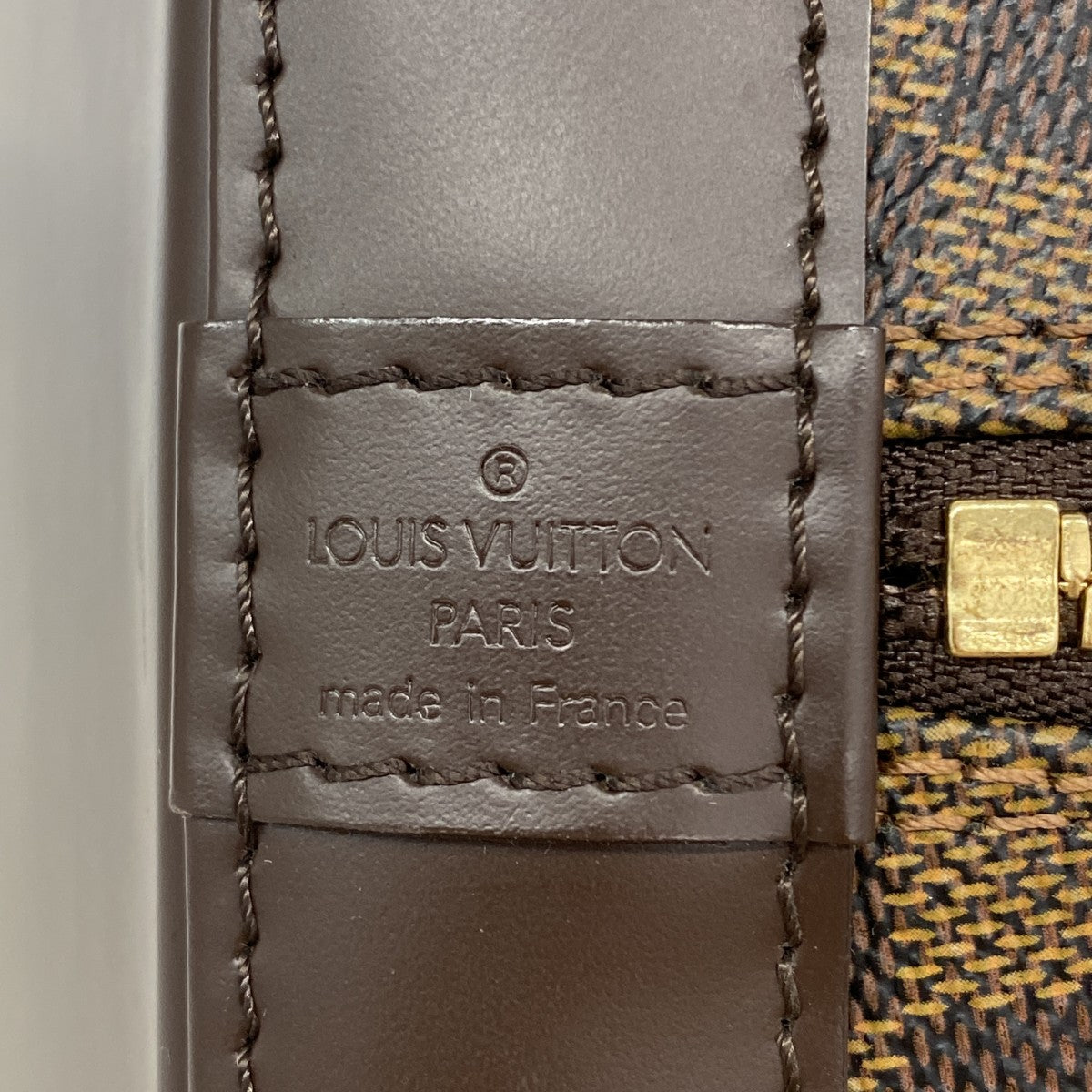 【6gd4916】ルイヴィトン ハンドバッグ ダミエ アルマ N51131 エベヌ【中古】レディース