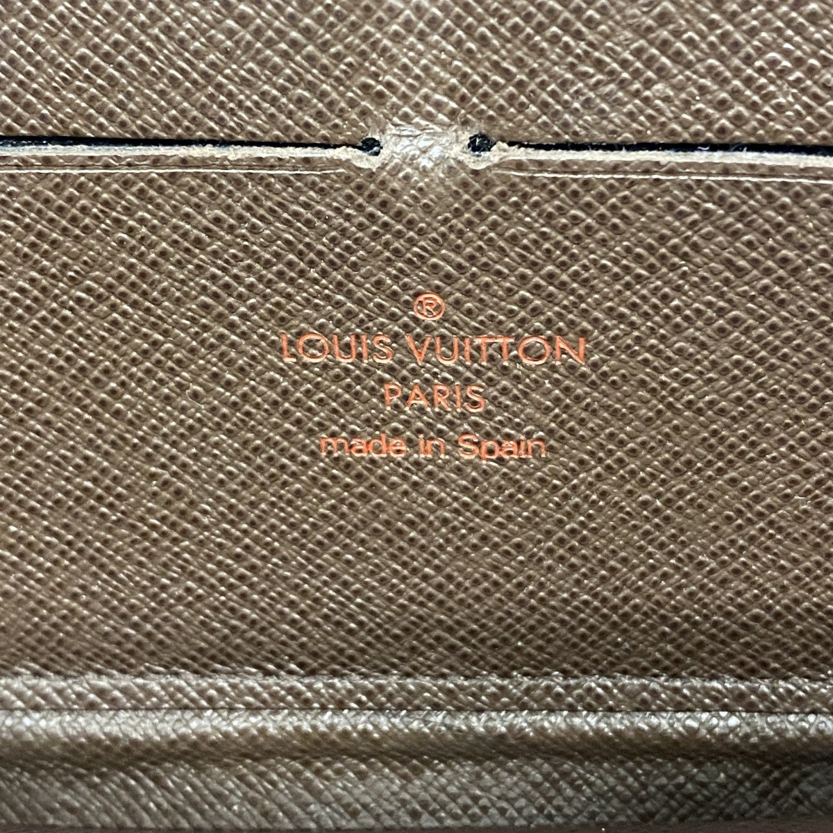 【6gd4918】ルイヴィトン 長財布 ダミエ ジッピーウォレット N60015 エベヌ【中古】メンズ レディース ユニセックス