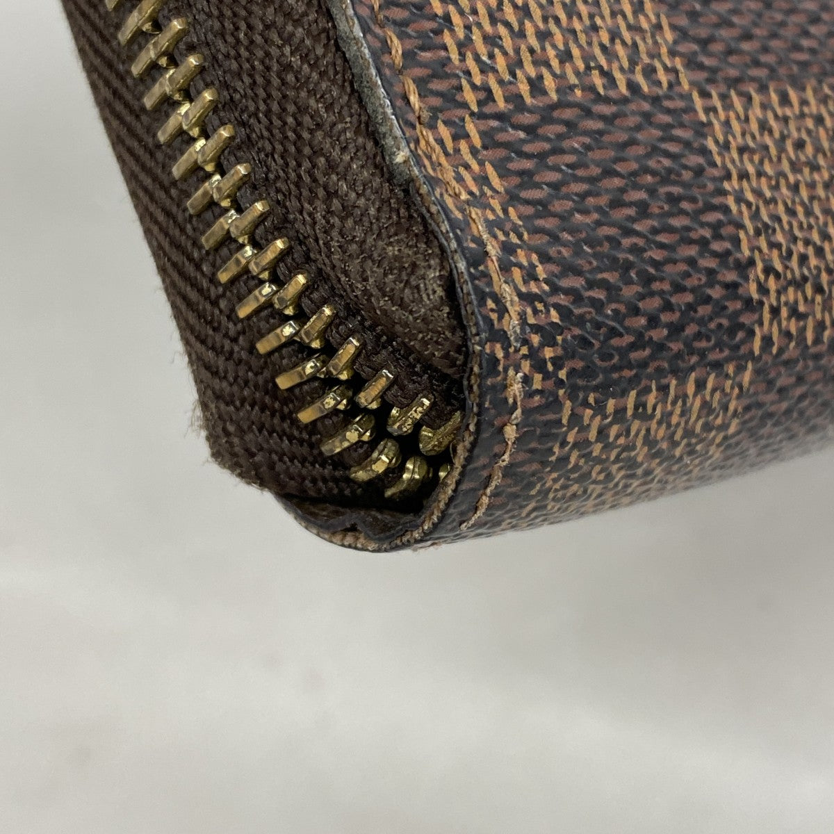 【6gd4918】ルイヴィトン 長財布 ダミエ ジッピーウォレット N60015 エベヌ【中古】メンズ レディース ユニセックス