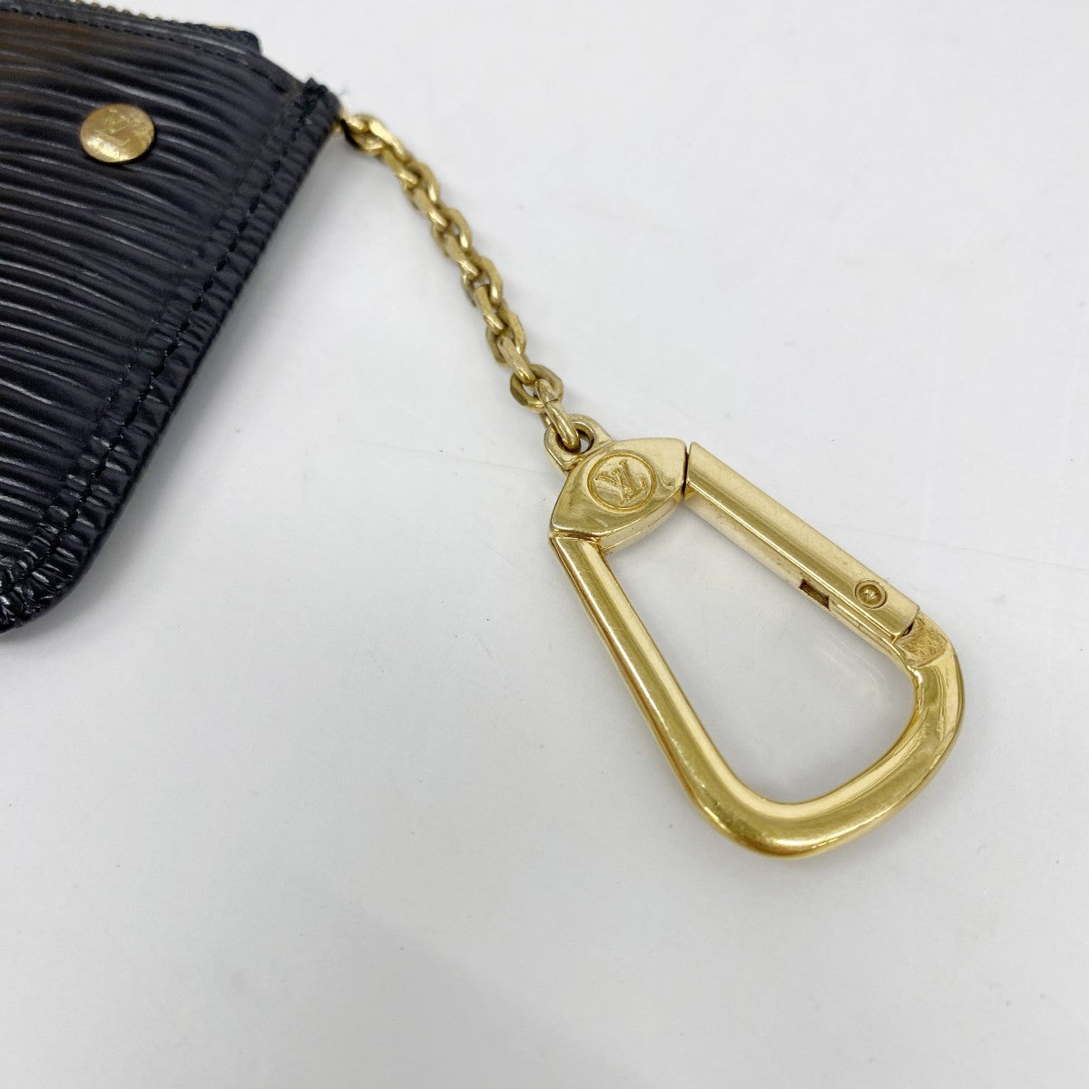 【6gd4920】ルイヴィトン コインケース エピ ポシェットクレ M63802 ノワール【中古】メンズ レディース ユニセックス