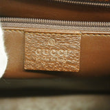 【6gd4922-k】グッチ ハンドバッグ バンブー 002 1035 レザー ブラウン シルバー金具【中古】レディース