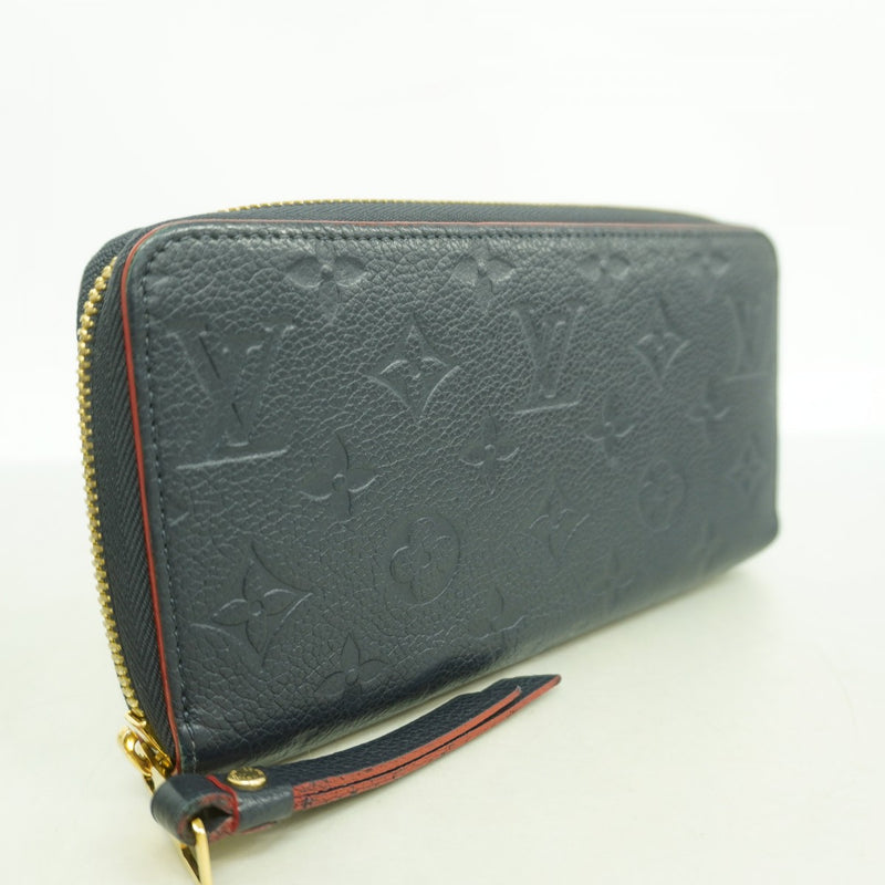 【6gd4930-k】ルイヴィトン 長財布 モノグラム・アンプラント ジッピーウォレット M62121 マリーヌルージュ【中古】レディース
