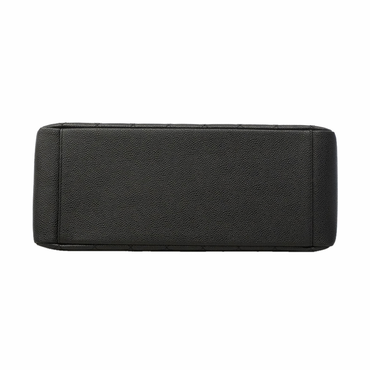 【6gd4935】シャネル チェーントート マトラッセ キャビアスキン ブラック シルバー金具【中古】レディース