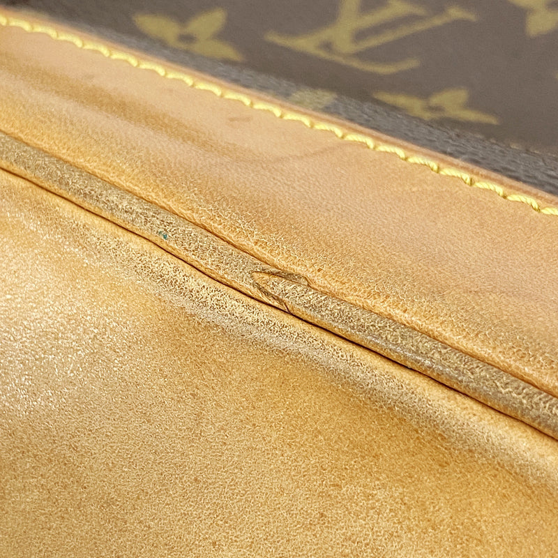 【6gd4942】ルイヴィトン リュック・デイパック モノグラム モンスリMM M51136 ブラウン【中古】レディース