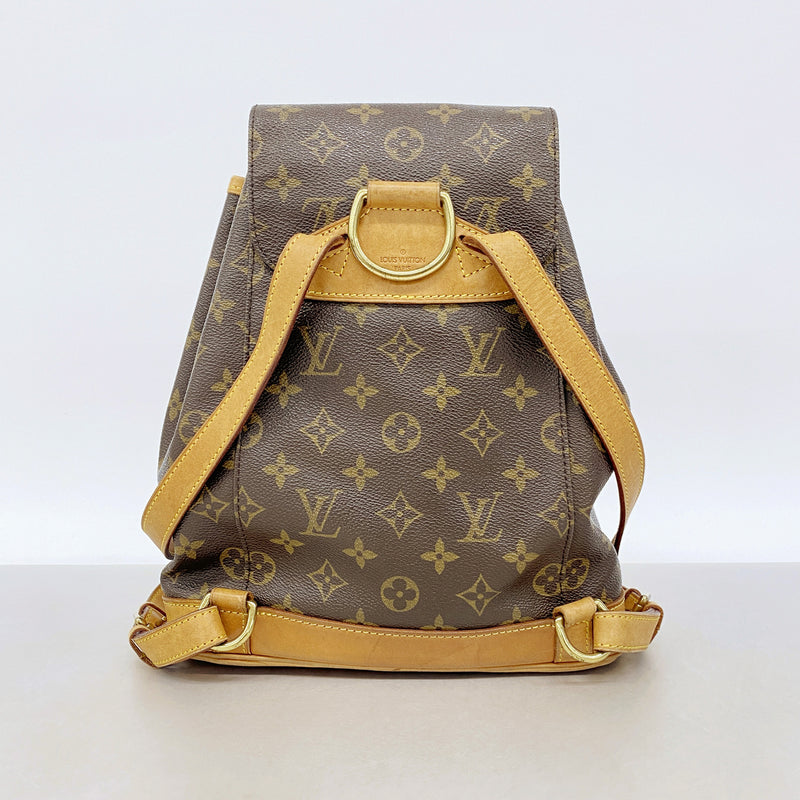 【6gd4942】ルイヴィトン リュック・デイパック モノグラム モンスリMM M51136 ブラウン【中古】レディース