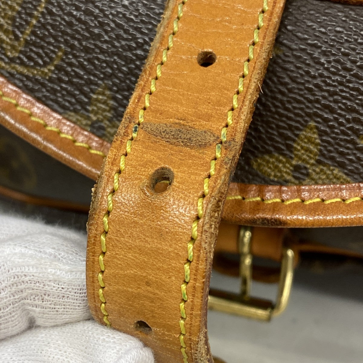 【6gd4945】ルイヴィトン ショルダーバッグ モノグラム ソミュール30 M42256 ブラウン【中古】レディース