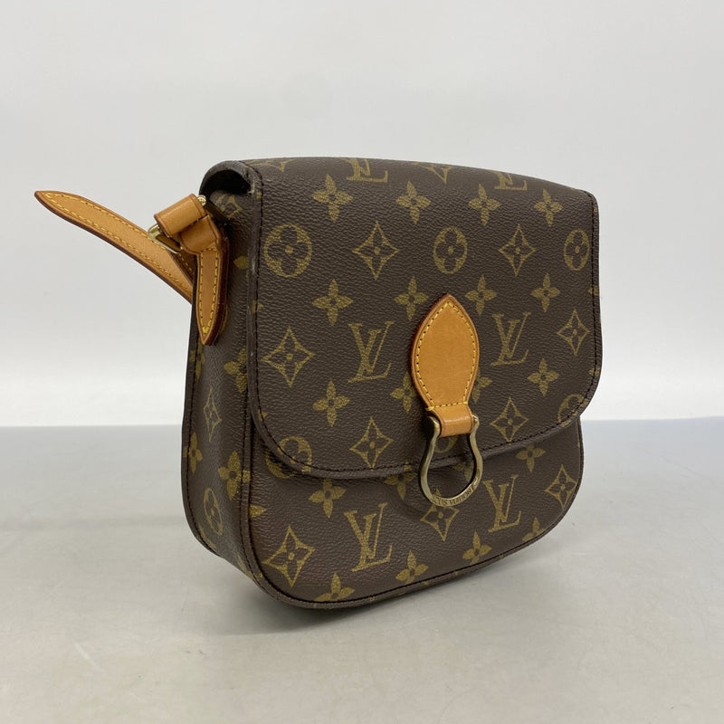 【6gd4946】ルイヴィトン ショルダーバッグ モノグラム サンクルーPM M51244 ブラウン【中古】レディース