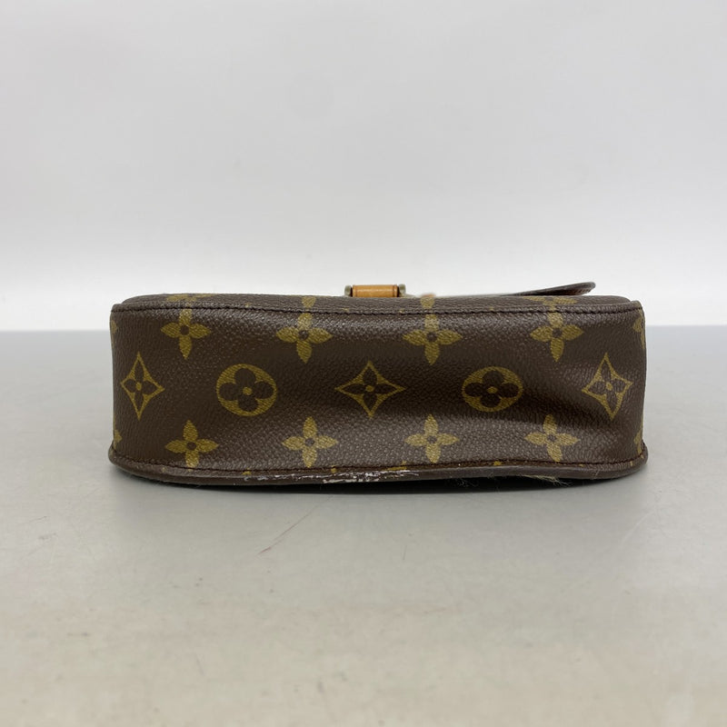 【6gd4946】ルイヴィトン ショルダーバッグ モノグラム サンクルーPM M51244 ブラウン【中古】レディース