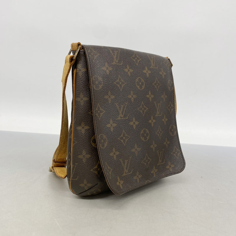 【6gd4947】ルイヴィトン ショルダーバッグ モノグラム ミュゼットサルサショートストラップ M51258 ブラウン【中古】レディース