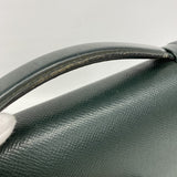 【6gd4951】ルイヴィトン ブリーフケース タイガ セルヴィエットクラド M30074 エピセア【中古】レディース