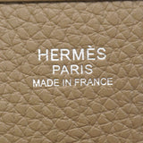 【6gd4953】エルメス ショルダーバッグ エヴリン3PM トリヨンクレマンス エトゥープ シルバー金具 K刻印【中古】レディース