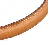 【6gd4956】エルメス ハンドバッグ ケリー32 クシュベル ナチュラルサブレ ゴールド金具 □C刻印 2wayバッグ【中古】レディース