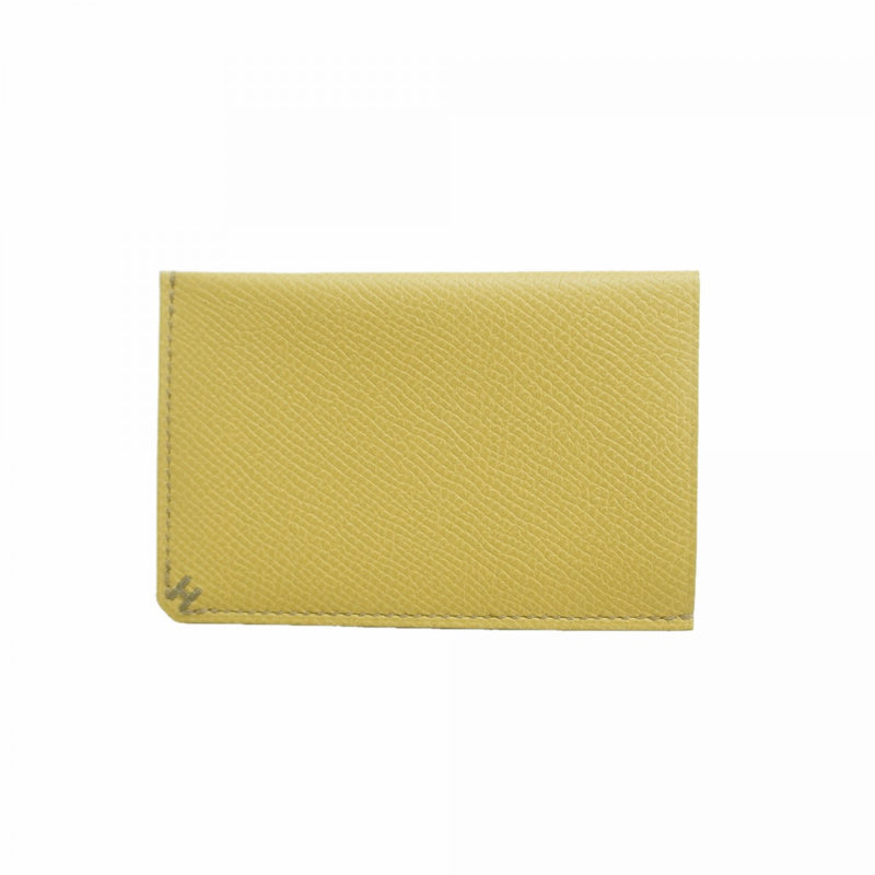 【6gd4970】エルメス カードケース Hセリエ ヴォーエプソン プシエール K刻印【中古】メンズ レディース ユニセックス