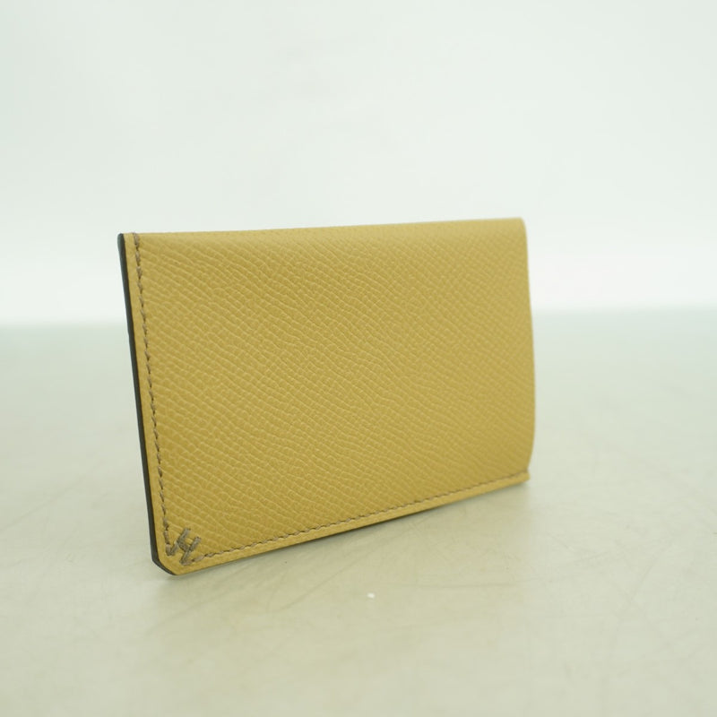 【6gd4970】エルメス カードケース Hセリエ ヴォーエプソン プシエール K刻印【中古】メンズ レディース ユニセックス
