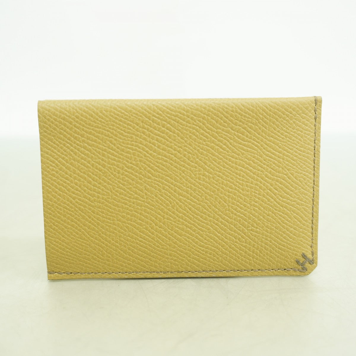 【6gd4970】エルメス カードケース Hセリエ ヴォーエプソン プシエール K刻印【中古】メンズ レディース ユニセックス