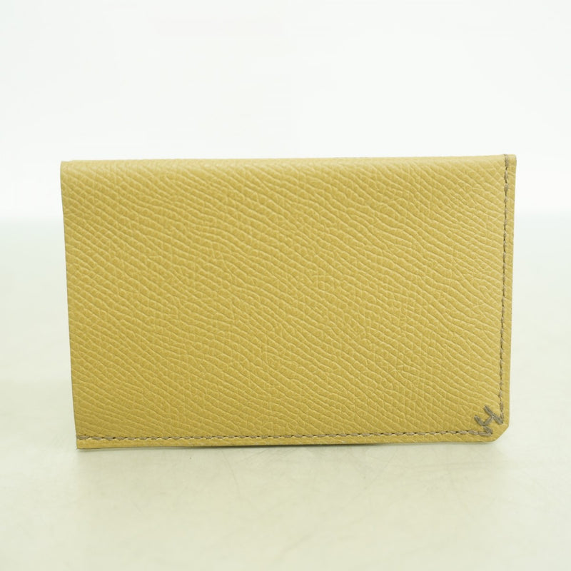 【6gd4970】エルメス カードケース Hセリエ ヴォーエプソン プシエール K刻印【中古】メンズ レディース ユニセックス