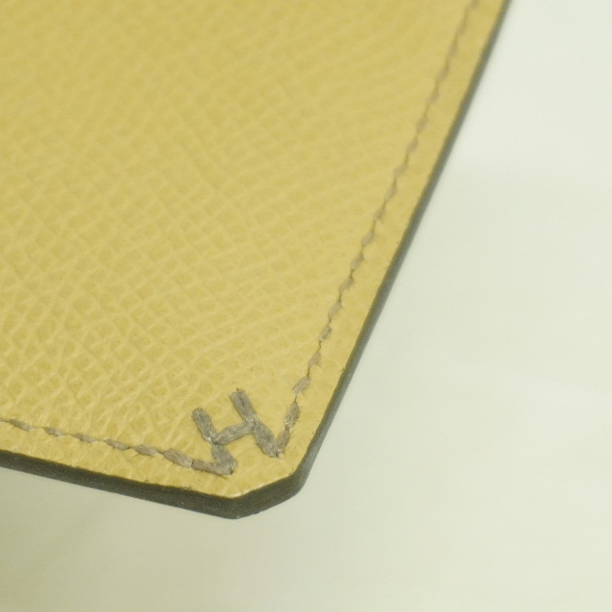 【6gd4970】エルメス カードケース Hセリエ ヴォーエプソン プシエール K刻印【中古】メンズ レディース ユニセックス