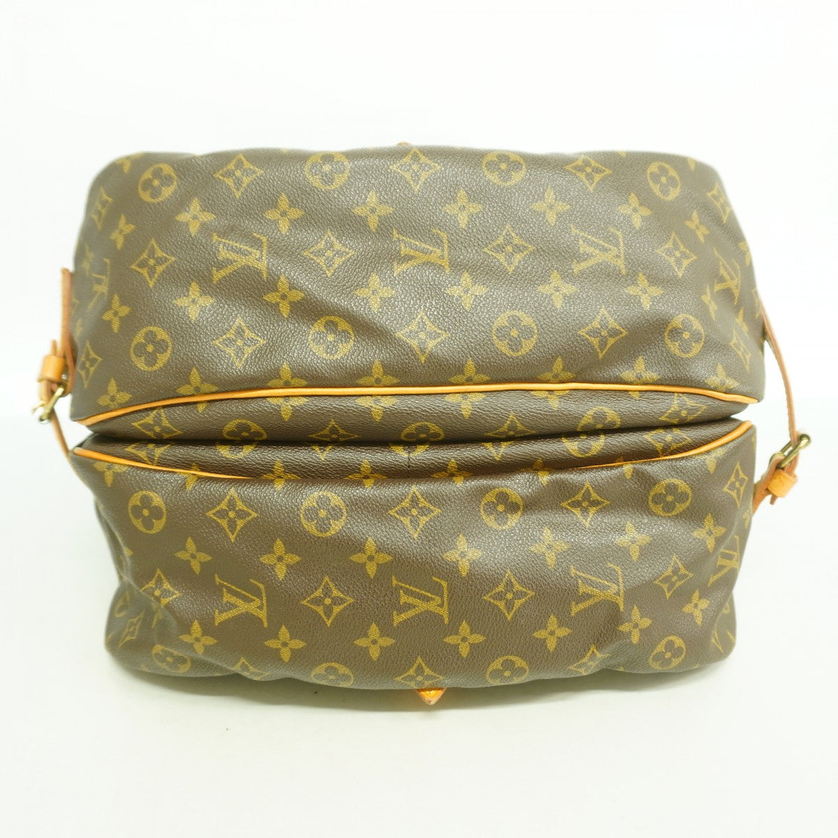 【6gd4972】ルイヴィトン ショルダーバッグ モノグラム ソミュール35 M42254 ブラウン【中古】レディース
