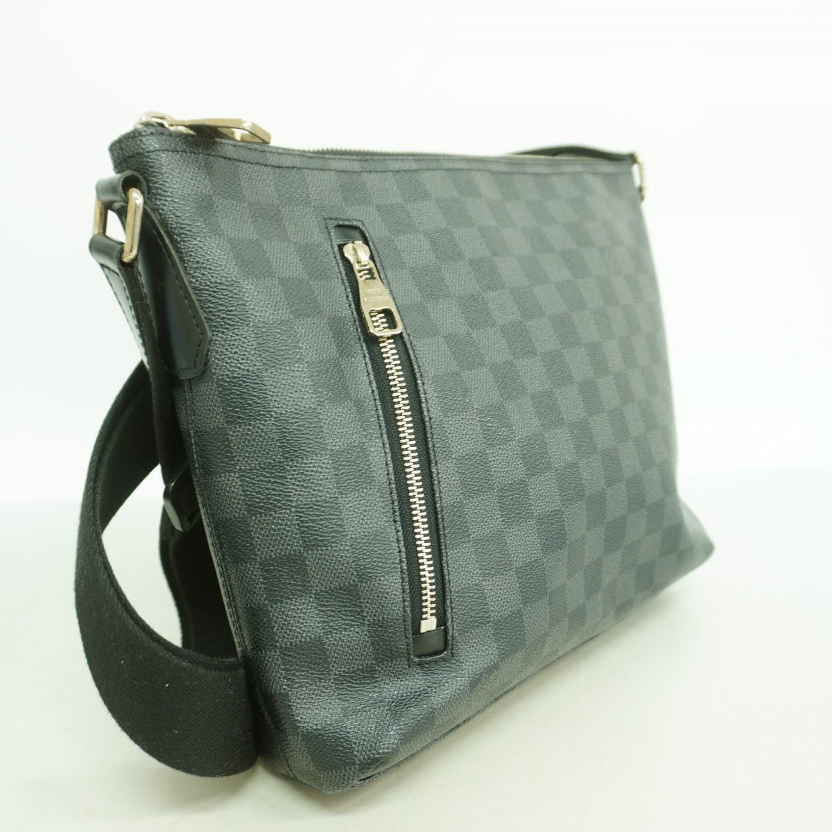 【6gd4977】ルイヴィトン ショルダーバッグ ダミエ・グラフィット ミックPM N41211 ブラック グレー【中古】メンズ