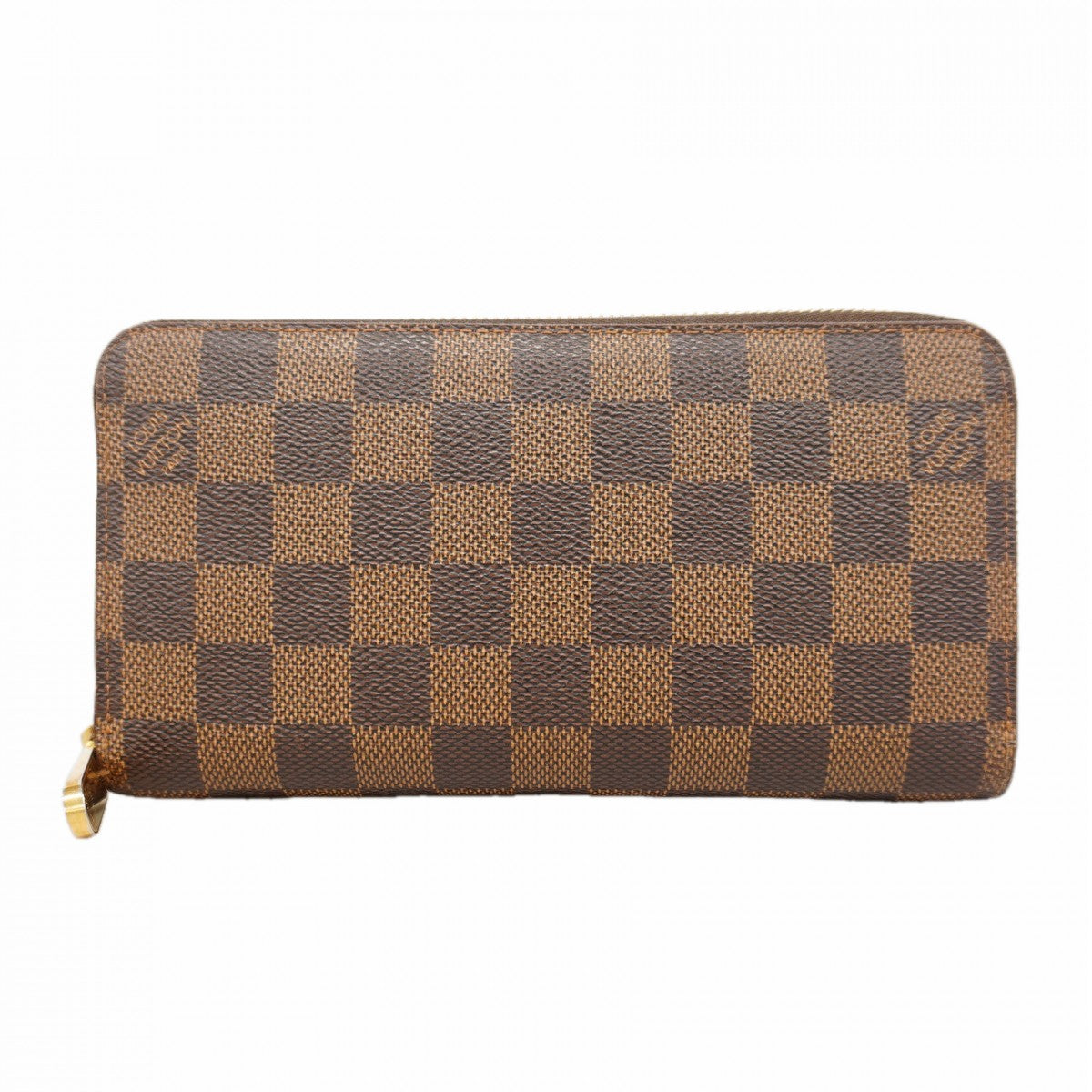 【6gd4988】ルイヴィトン 長財布 ダミエ ジッピーウォレット N60015 エベヌ【中古】メンズ レディース ユニセックス