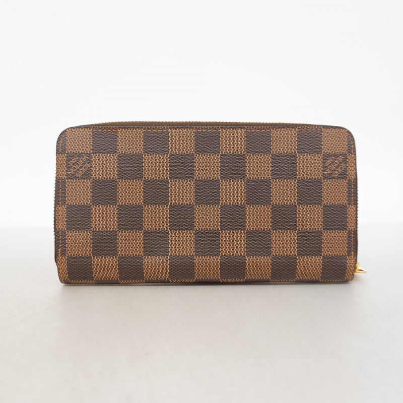 【6gd4989】ルイヴィトン 長財布 ダミエ ジッピーウォレット N41661 エベヌ【中古】メンズ レディース ユニセックス