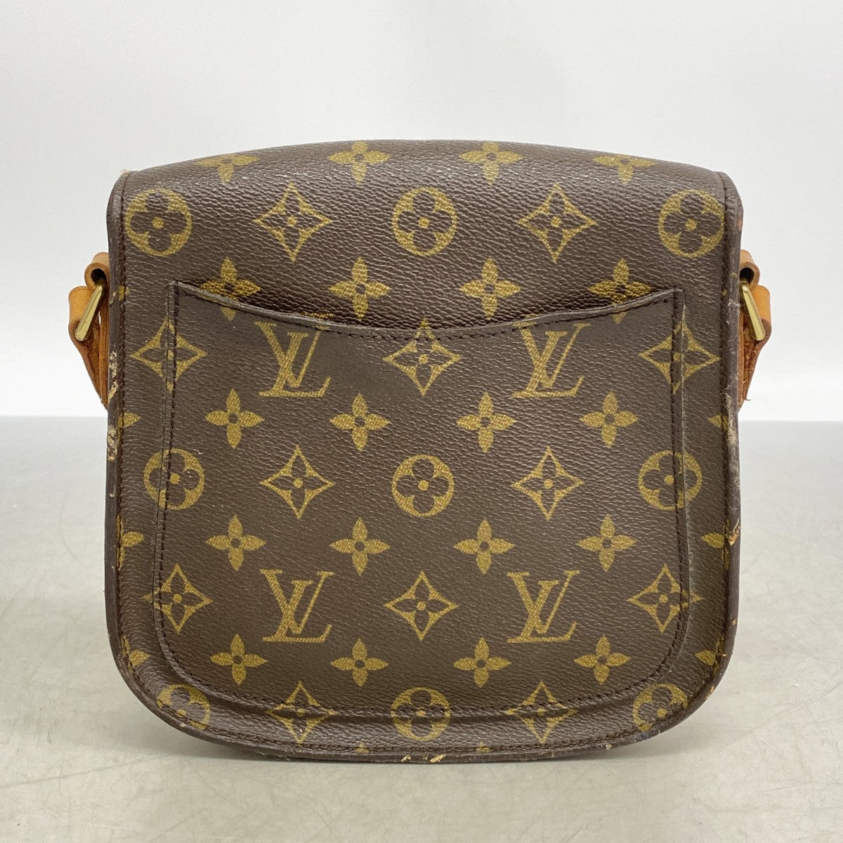 【6gd4994】ルイヴィトン ショルダーバッグ モノグラム サンクルーMM M51243 ブラウン【中古】レディース