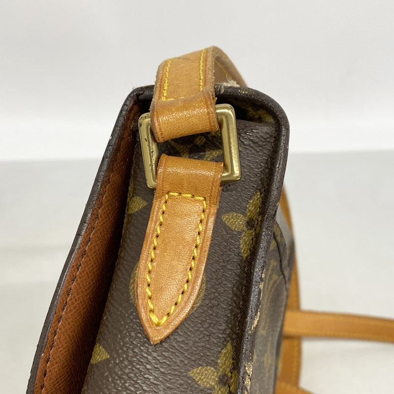 【6gd4994】ルイヴィトン ショルダーバッグ モノグラム サンクルーMM M51243 ブラウン【中古】レディース