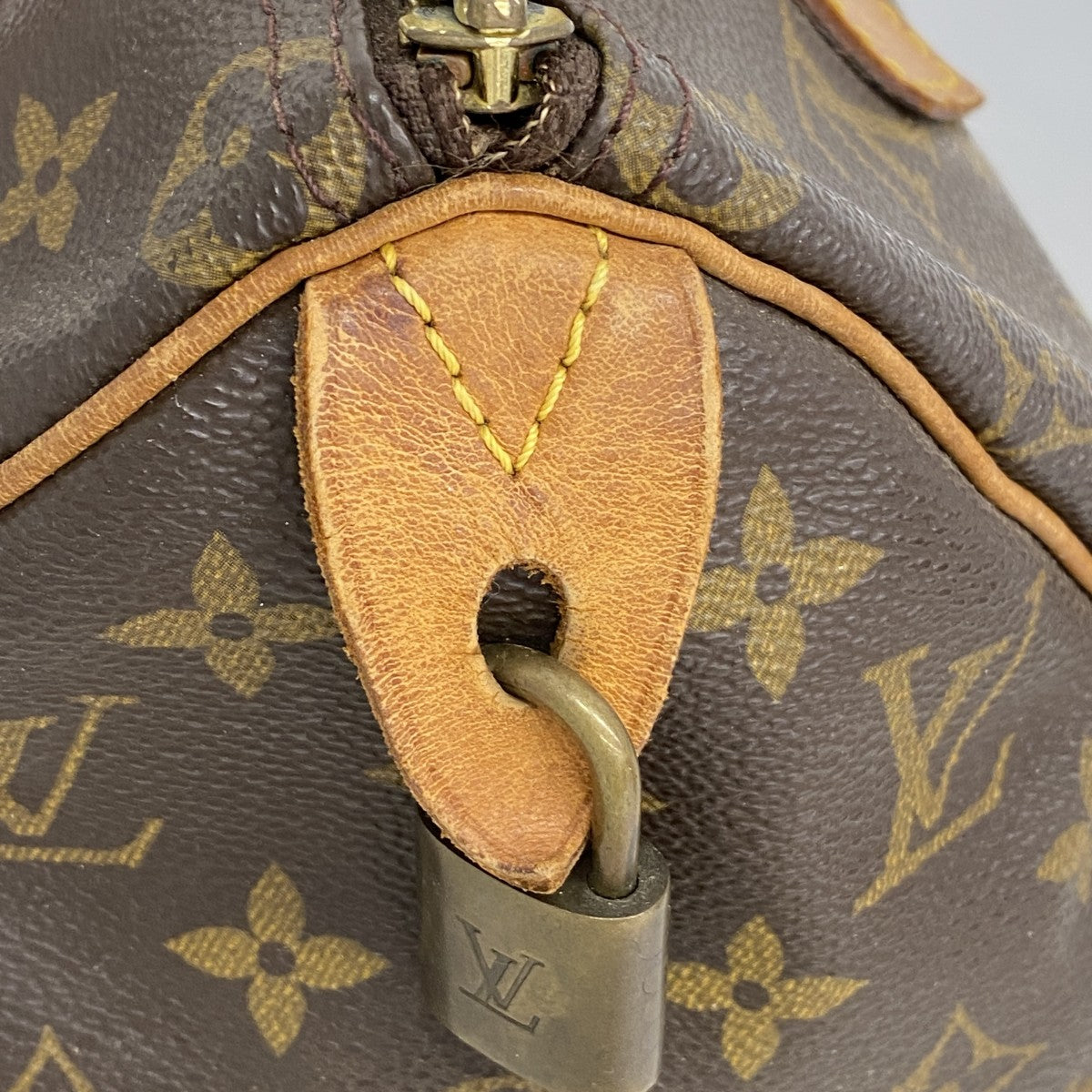 【6gd4998】ルイヴィトン ハンドバッグ モノグラム スピーディ25 M41109 ブラウン【中古】レディース