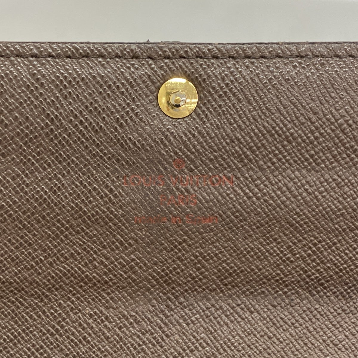 【6gd5000】ルイヴィトン 長財布 ダミエ ポルトフォイユサラ N61734 エベヌ【中古】レディース