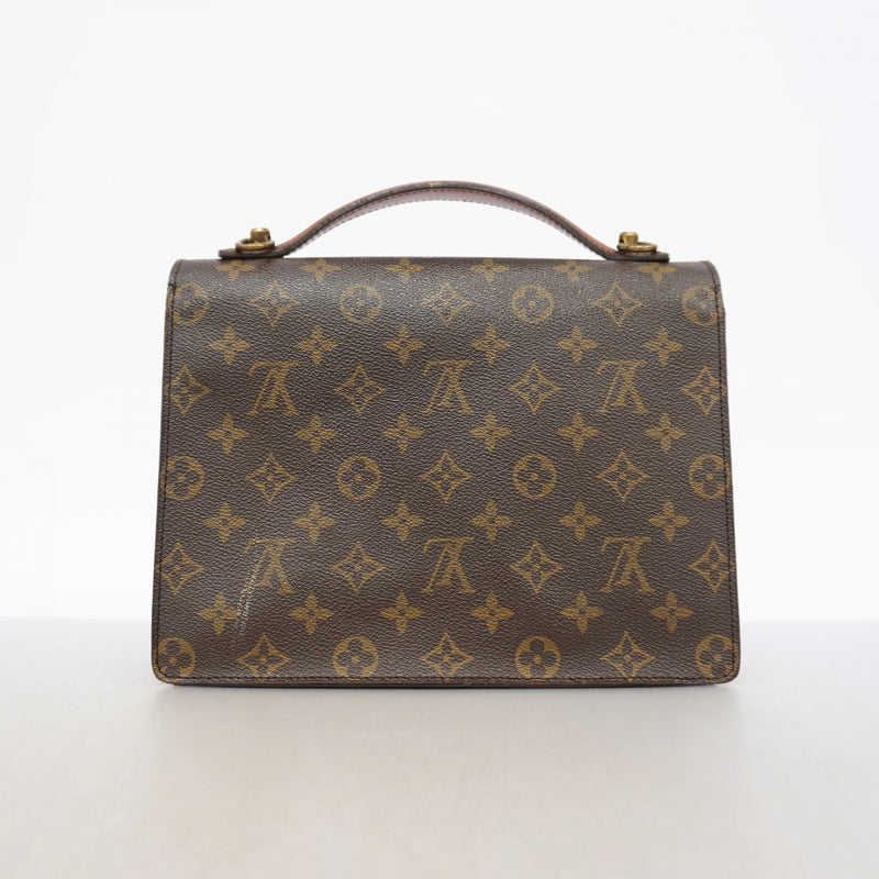 【6gd5005】ルイヴィトン ハンドバッグ モノグラム モンソー26 M51187 ブラウン 2wayバッグ【中古】レディース