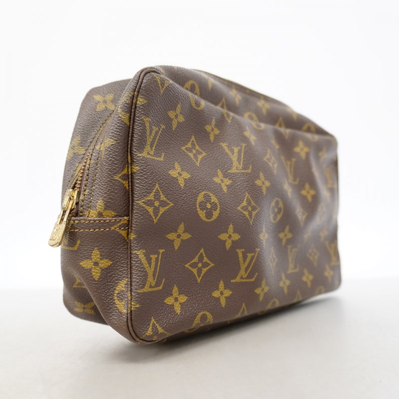 【6gd5006】ルイヴィトン ポーチ モノグラム トゥルーストワレット28 M47522 ブラウン【中古】レディース