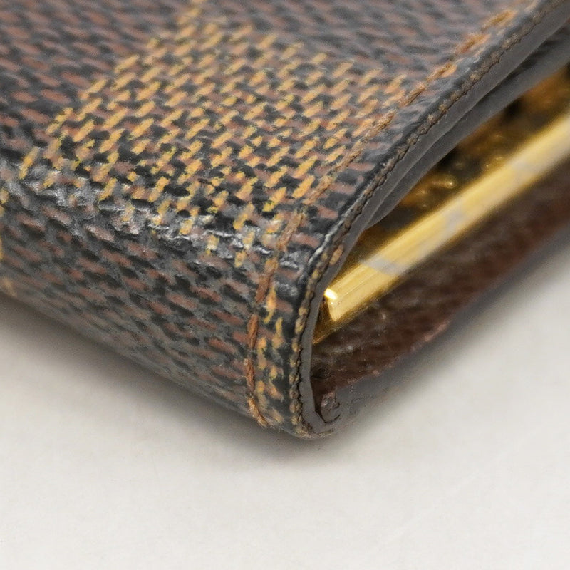 【6gd5009】ルイヴィトン キーケース ダミエ ミュルティクレ4 N62631 エベヌ【中古】メンズ レディース ユニセックス