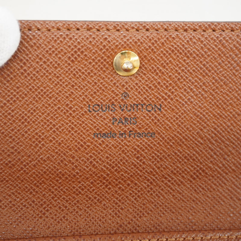 【6gd5010】ルイヴィトン キーケース モノグラム ミュルティクレ6 M62630 ブラウン【中古】メンズ レディース ユニセックス