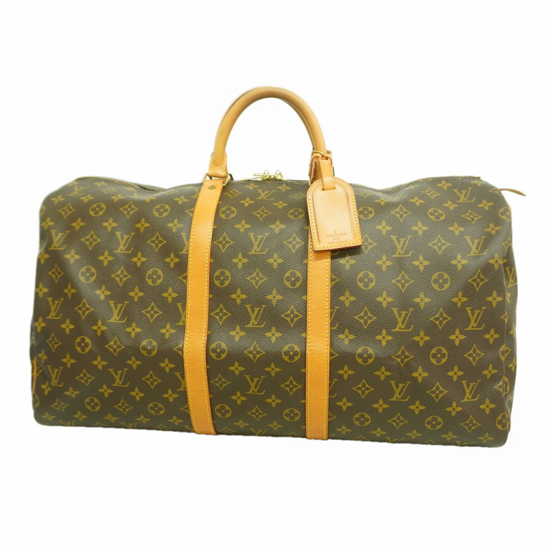 【6gd5011】ルイヴィトン ボストンバッグ モノグラム キーポル55 M41424 ブラウン【中古】メンズ レディース ユニセックス