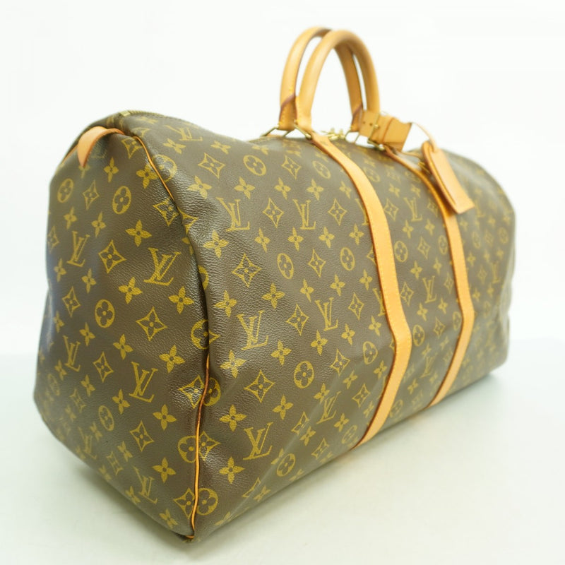 【6gd5011】ルイヴィトン ボストンバッグ モノグラム キーポル55 M41424 ブラウン【中古】メンズ レディース ユニセックス