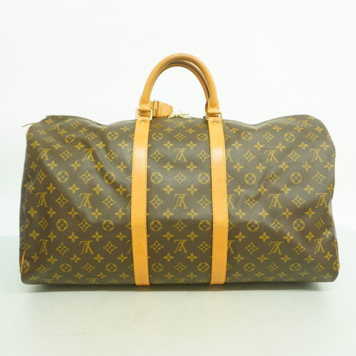 【6gd5011】ルイヴィトン ボストンバッグ モノグラム キーポル55 M41424 ブラウン【中古】メンズ レディース ユニセックス