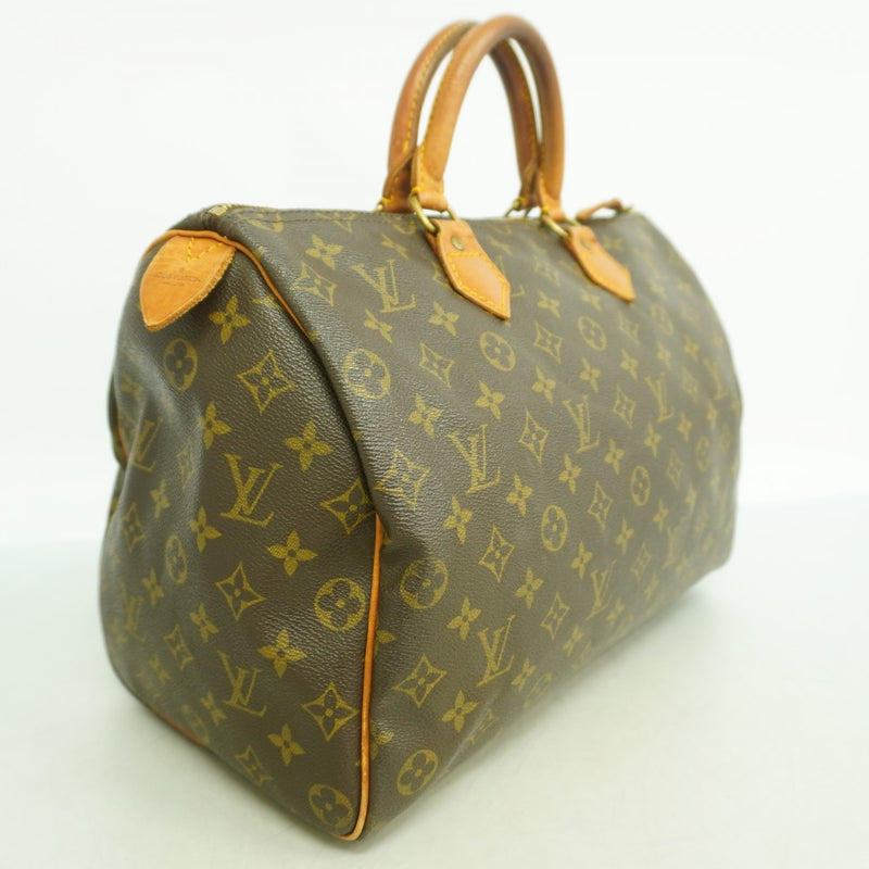 【6gd5013】ルイヴィトン ハンドバッグ モノグラム スピーディ35 M41107 ブラウン【中古】レディース