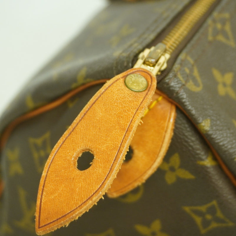 【6gd5013】ルイヴィトン ハンドバッグ モノグラム スピーディ35 M41107 ブラウン【中古】レディース