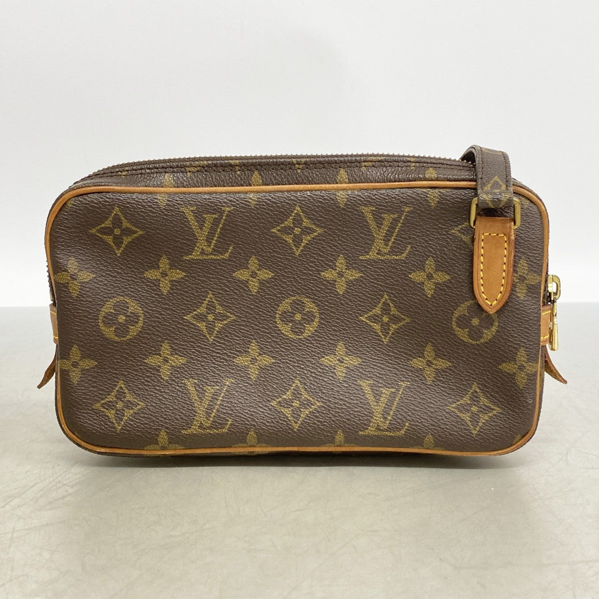 【6gd5023】ルイヴィトン ショルダーバッグ モノグラム ポシェットマルリーバンドリエール M51828 ブラウン【中古】レディース