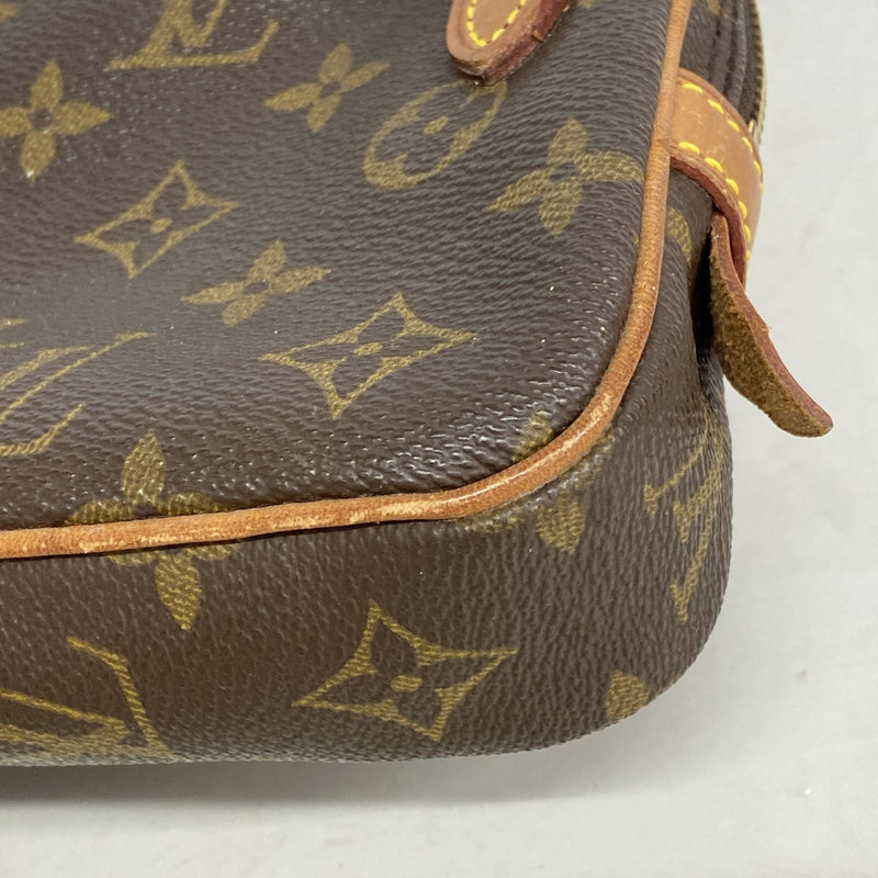 【6gd5023】ルイヴィトン ショルダーバッグ モノグラム ポシェットマルリーバンドリエール M51828 ブラウン【中古】レディース