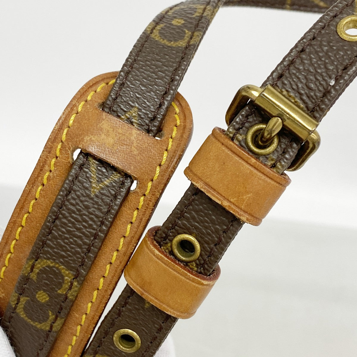【6gd5023】ルイヴィトン ショルダーバッグ モノグラム ポシェットマルリーバンドリエール M51828 ブラウン【中古】レディース