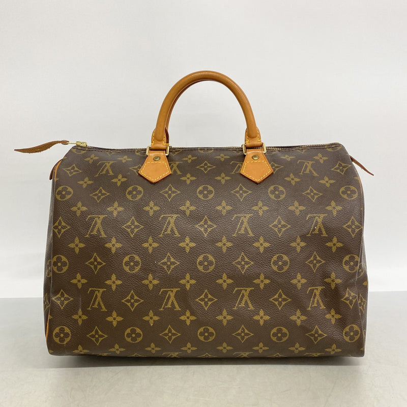【6gd5026】ルイヴィトン ハンドバッグ モノグラム スピーディ35 M41107 ブラウン【中古】レディース